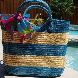 Ralph Lauren basket purse